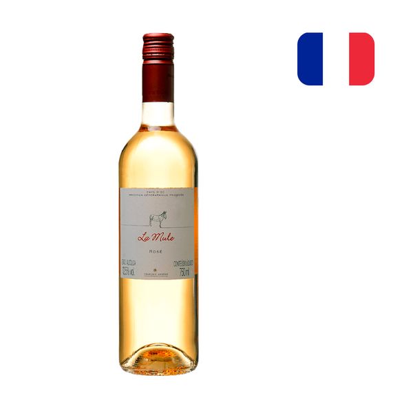 Vinho Rosé Francês LA MULE Grenache Garrafa 750ml patiogourmet