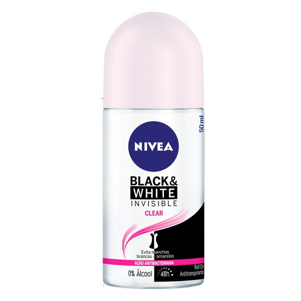 Desodorante NIVEA Invisible For Black & White Clear 50ml