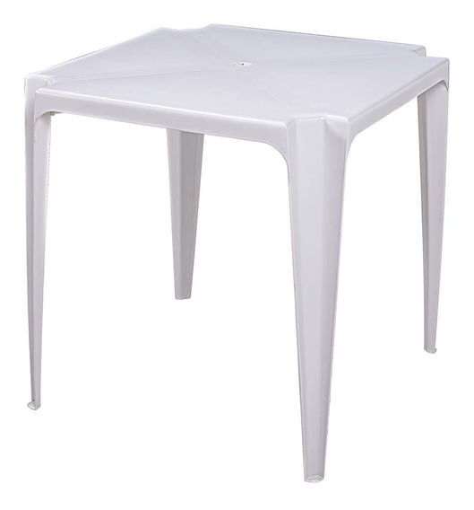 Mesa de Plástico ROSSETS Branca 1un