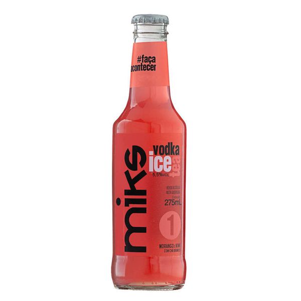 Ice Miks Morango Kiwi com Chá Verde 275ml