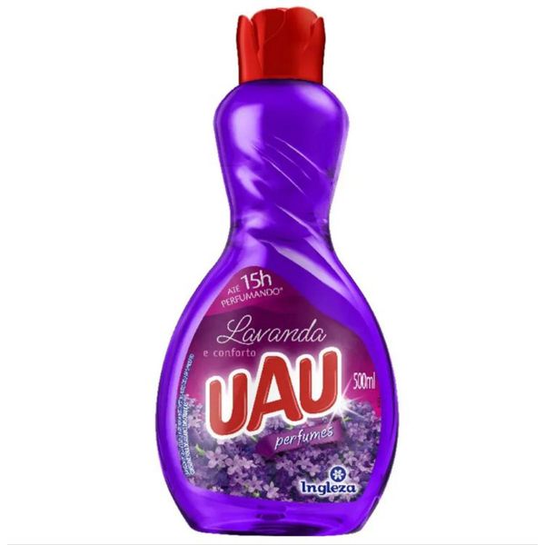 Limpador Perfumado UAU Lavanda Conforto Frasco 500ml Limpador Perfumado UAU Lavanda Conforto Frasco 500ml