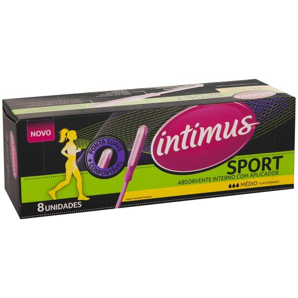 Absorvente Interno Intimus Sport Pacote 8un