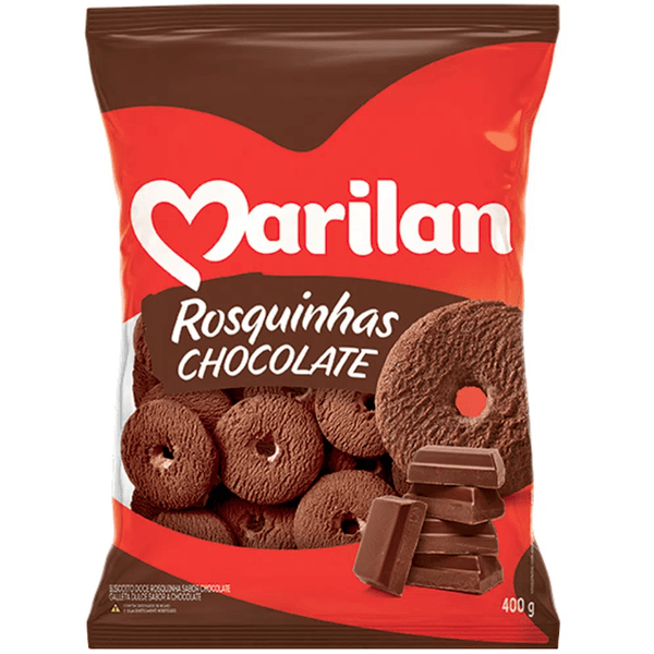 Rosquinhas Chocolate MARILAN Pacote 400g
