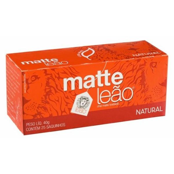 Chá Matte LEÃO Natural 25Un 1,6g