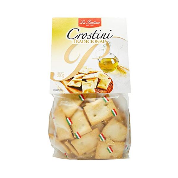 Biscoito Crostini Italiano LA PASTINA Tradicional Pacote 200g
