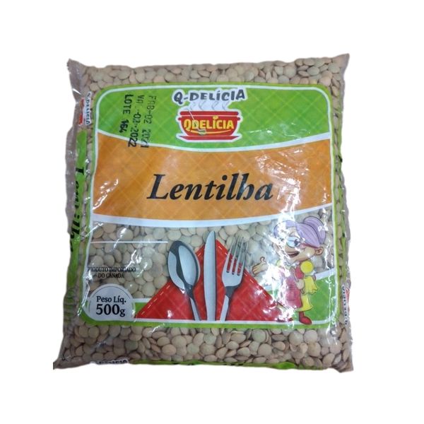 Lentilha Q-Delícia Pacote 500g