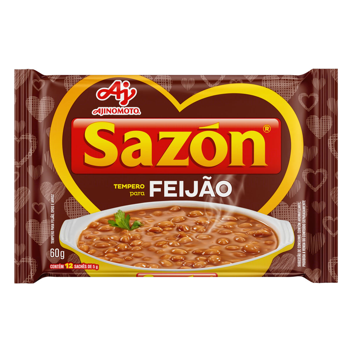 Tempero SAZÓN para Feijão Pacote 60g