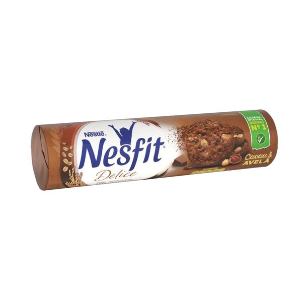 Biscoito Nesfit Delice Cacau e Avelã Integral Nestlé 140g