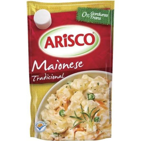 Maionese Tradicional ARISCO Sachê 196g