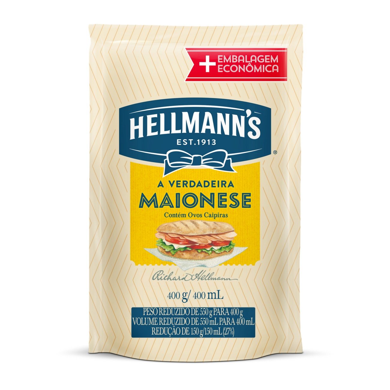 Maionese HELLMANNS Pacote 1kg