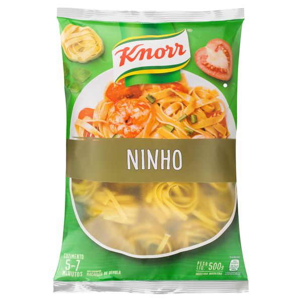 Macarrão de Sêmola Ninho Knorr Pacote 500g