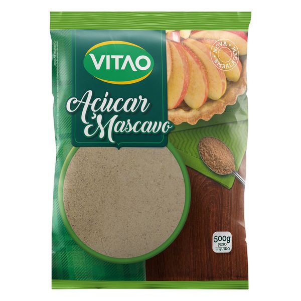 Açúcar Mascavo VITAO Pacote 500g