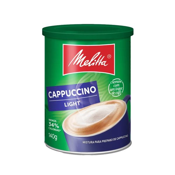 Cappuccino MELITTA Light Lata 140g