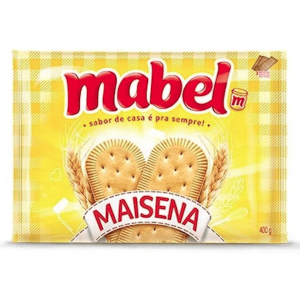 Biscoito Maizena MABEL Pacote 400g Biscoito Maizena MABEL Pacote 400g