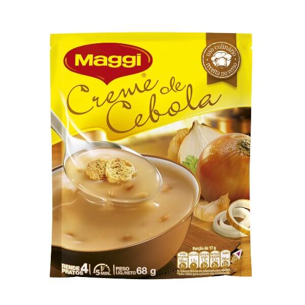 Sopa Instantânea de Creme de Cebola MAGGI Nestlé Pacotinho 68g