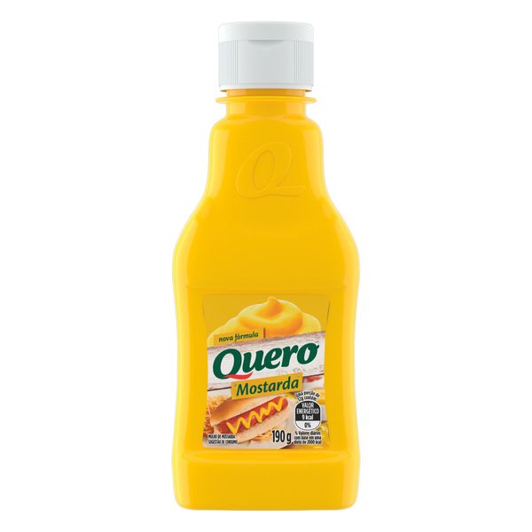 Mostarda Amarela Quero Squeeze 190g Mostarda Amarela Quero Squeeze 190g