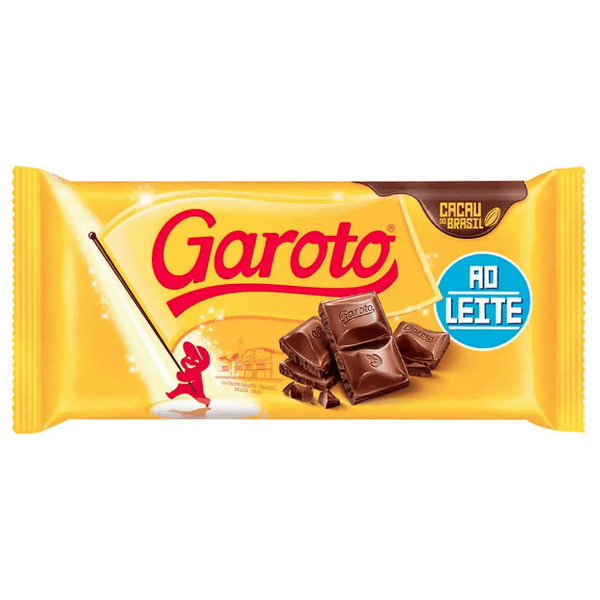 Chocolate GAROTO ao Leite Tablete 90g