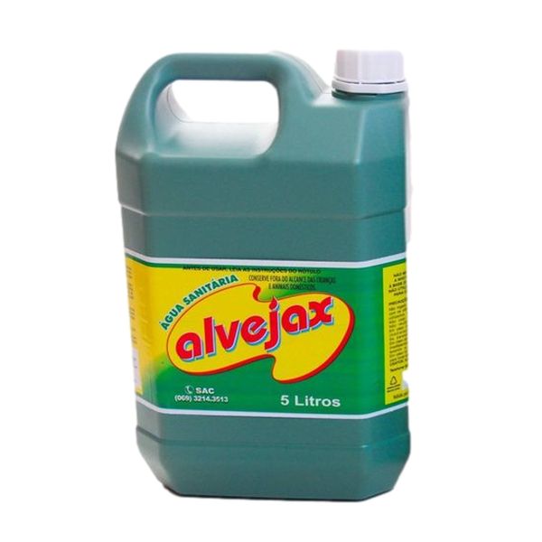 Água Sanitária Alvejax Galão 5L