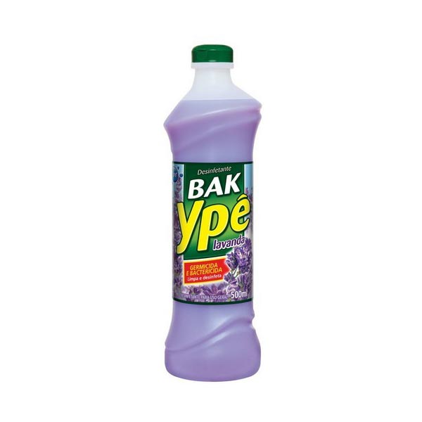 Desinfetante YPÊ Bak Lavanda 500ml Desinfetante YPÊ  BAK Lavanda Garrafa 500ml