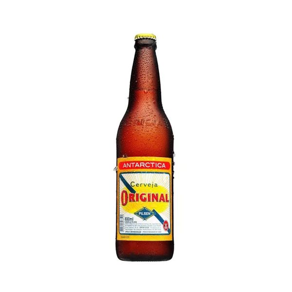 Cerveja Original ANTARCTICA Pilsen Garrafa 600ml