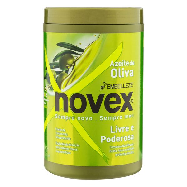 Creme de Tratamento NOVEX Ultraprofundo Azeite de Oliva Pote 1kg