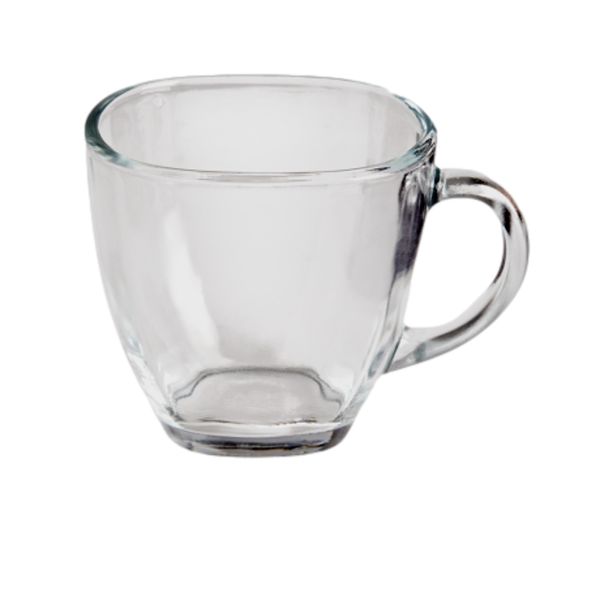 Xícara de Chá Transparente Plasvale 220ml Xícara de Chá Transparente Plasvale 220ml
