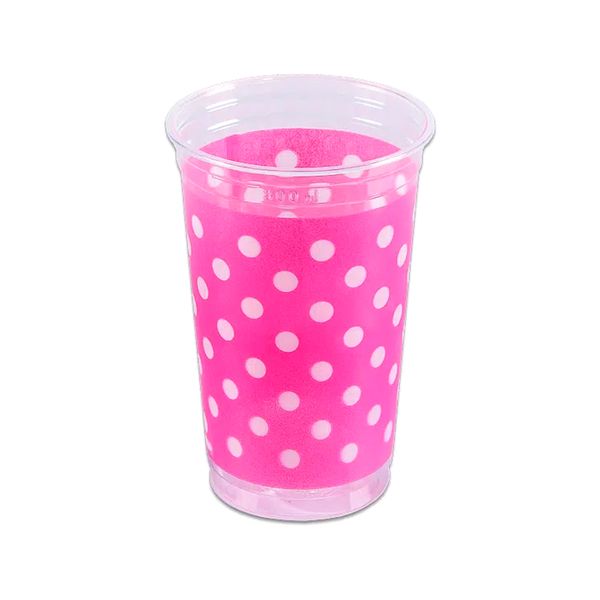 Copo Descartável PRAFESTA Mania Poa Rosa 300ml Pacote 30un Copo Descartável PRAFESTA Mania Poa Rosa 300ml Pacote 30un