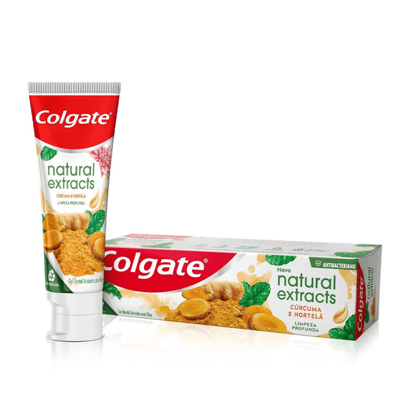Creme Dental COLGATE Natural Extracts Cúrcuma e Hortelã 90g