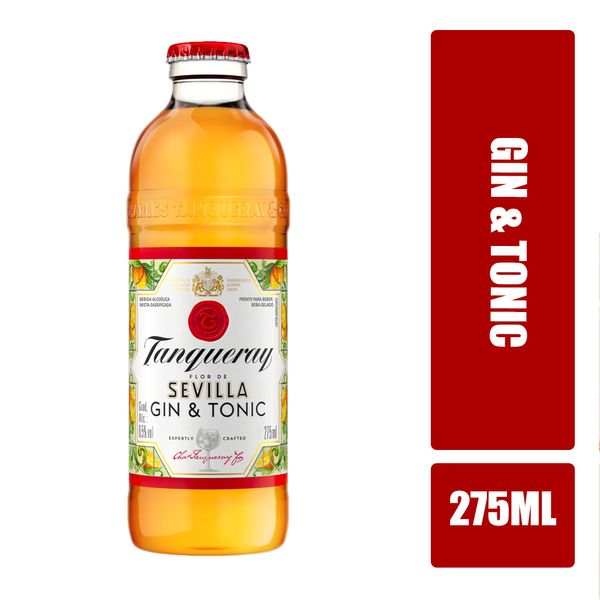 Gin Tonic TANQUERAY Flor De Sevilla Garrafa 275ml