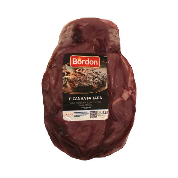 Picanha Bovina Fatiada BORDON Pacote a Vácuo 1,4kg