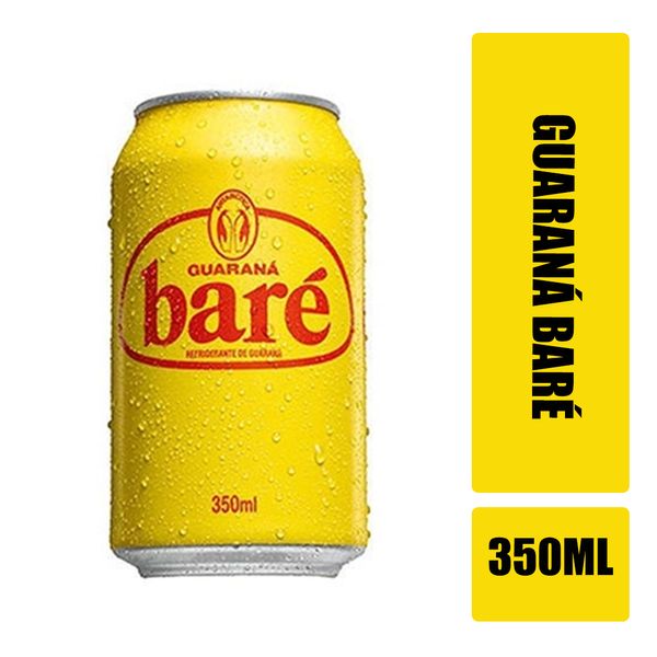 Refrigerante Guaraná BARÉ Lata 350ml Refrigerante Guaraná BARÉ Lata 350ml