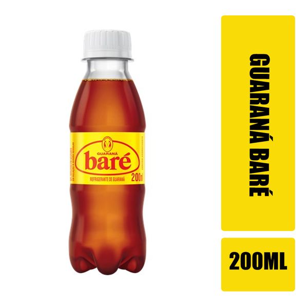 Refrigerante de Guaraná BARÉ Garrafa 200ml Refrigerante de Guaraná BARÉ Garrafa 200ml