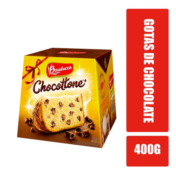 Chocottone BAUDUCCO Com Gotas de Chocolate Caixa 400g