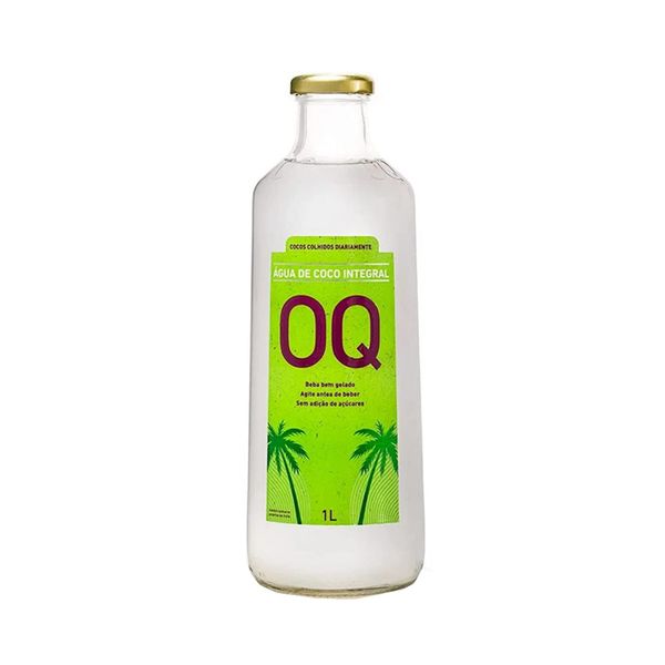 Água de Coco Integral OQ Garrafa 1L