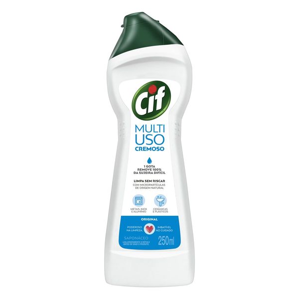 Saponáceo Cremoso Multiuso Original Cif Squeeze 250ml Saponáceo Cremoso Multiuso Original Cif Squeeze 250ml