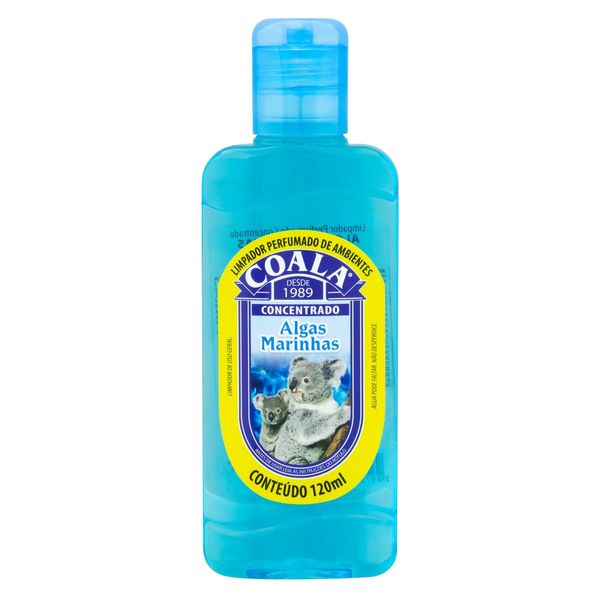 Limpador Perfumado Concentrado Algas Marinhas Coala Frasco 120ml Limpador Perfumado Concentrado Algas Marinhas Coala Frasco 120ml