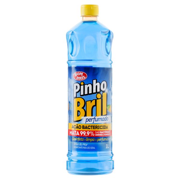 Desinfetante Multiuso Brisa do Mar Pinho Bril Frasco 1L Desinfetante Multiuso Brisa do Mar Pinho Bril Frasco 1L