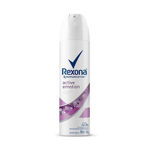 Desodorante Antitranspirante REXONA Active Emotion 150ml Desodorante Antitranspirante REXONA Women ACTIVE EMOTION  Aerosol 150ml