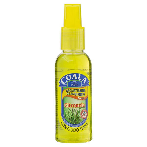 Odorizador de Ambiente Spray Citronela Coala Frasco 120ml Odorizador de Ambiente Spray Citronela Coala Frasco 120ml