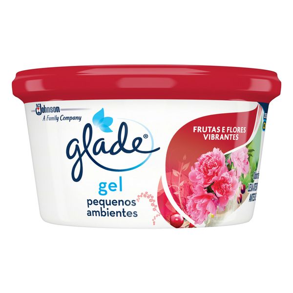 Odorizador de Ambiente em Gel Frutas e Flores Vibrantes Glade Pote 70g Odorizador de Ambiente em Gel Frutas e Flores Vibrantes Glade Pote 70g