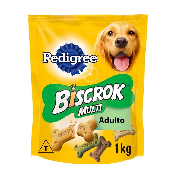 Biscoito para Cães PEDIGREE Biscrok Adulto Multi Pacote 1kg