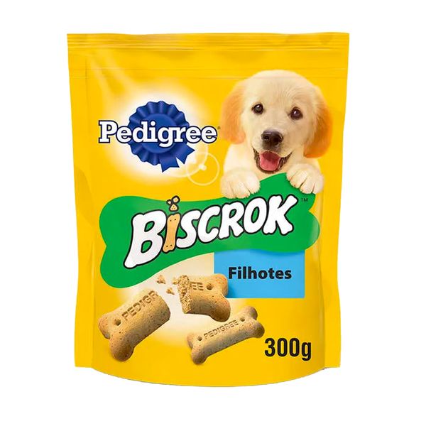 Biscoito para Cães PEDIGREE Biscrok Filhote Pacote 300g