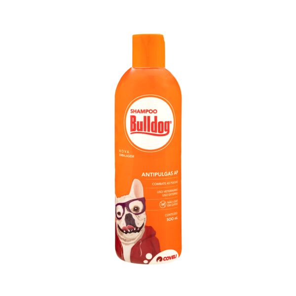 Shampoo BULLDOG Antipulgas AP Para Cães Frasco 500ml