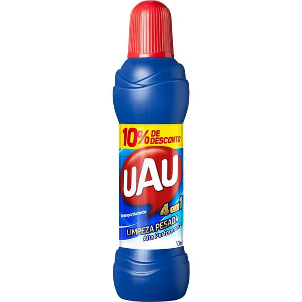 Limpador UAU Limpeza Pesada Alta Pefomarce 500ml Limpador UAU Limpeza Pesada Alta Pefomarce 500ml