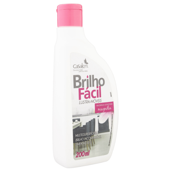 Lustra Móveis Brilho Fácil Magnólia Frasco 200ml Lustra Móveis Brilho Fácil Magnólia Frasco 200ml