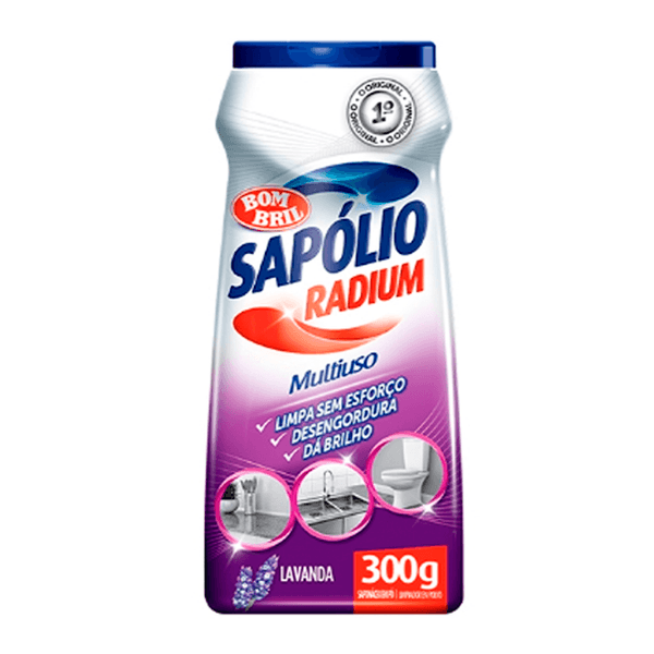 Sapolium pó Lavanda Radium Frasco 300g