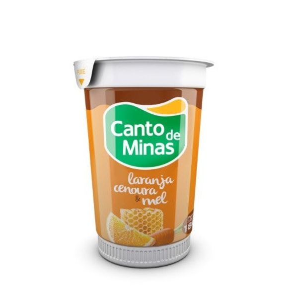 Iogurte CANTO DE MINAS Laranja e Mel 180g