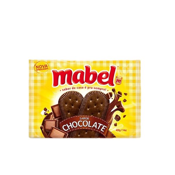 Biscoito Mabel Maizena Sabor Chocolate 400g