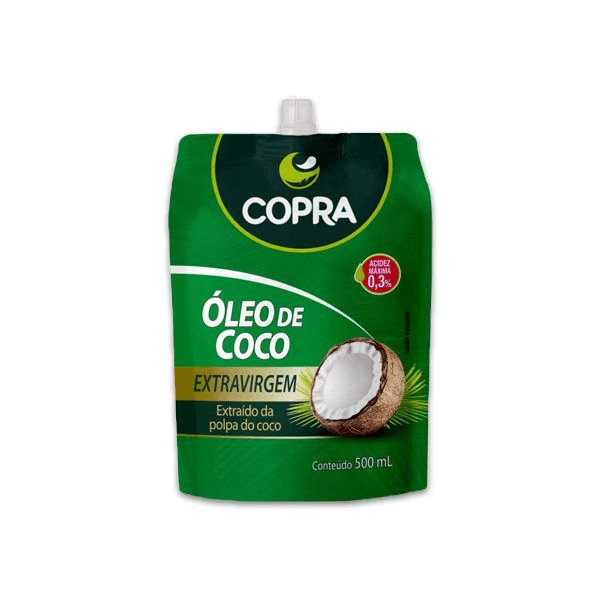 Oléo de Coco Extra Virgem Copra Pouch 500ml