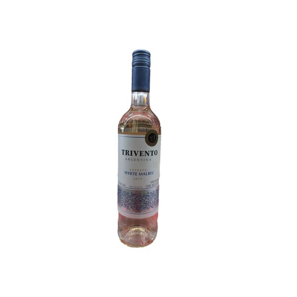Vinho Argentino Fino Meio Seco White Malbec Mendoza Reserva Trivento 750ml